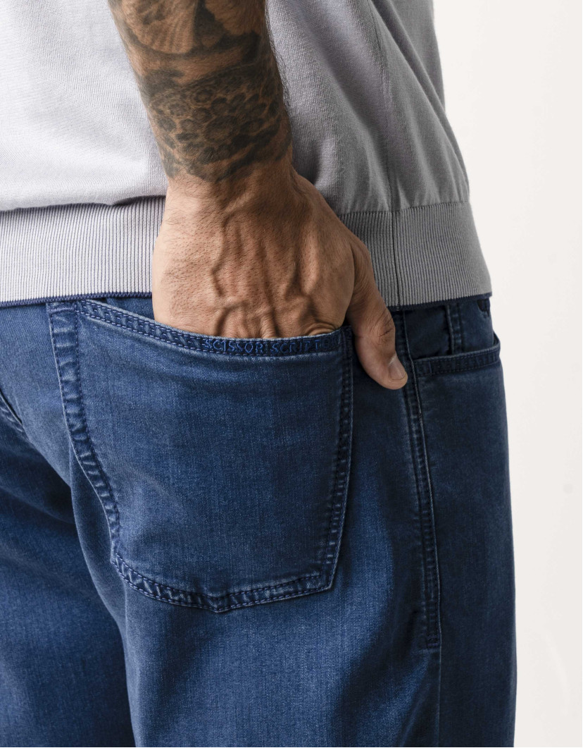 Scissor Scriptor  Regular-Fit Straight-Leg Jeans image